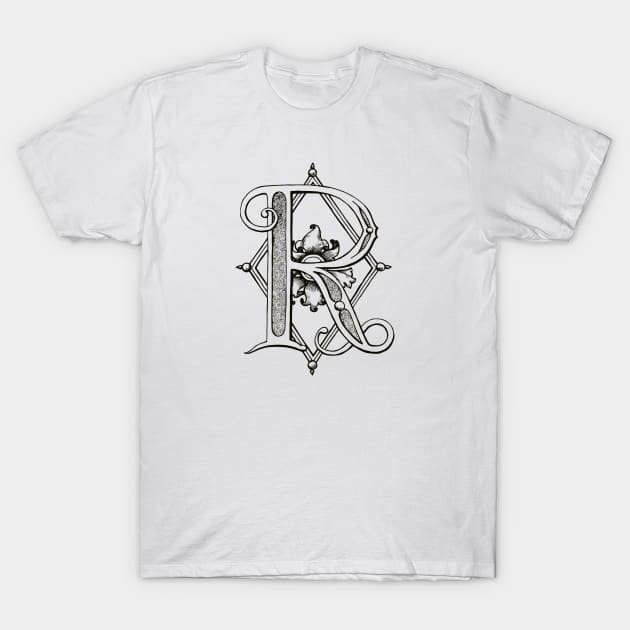 Monogram R T-Shirt by calebfaires
